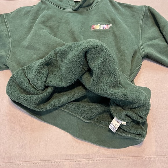 Madhappy Men Green‎ Heavy Thick Cotton USA Preppy Skater Hoodie Sweater-LRG-XXXX - Picture 10 of 12